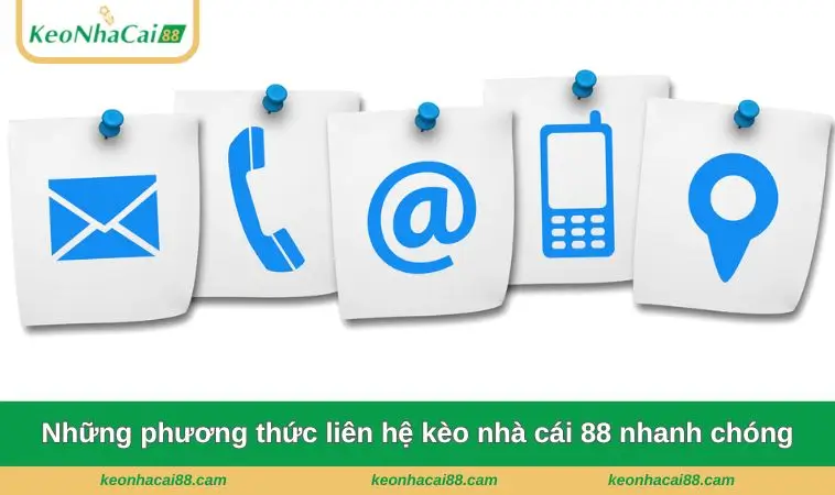 Những phương thức liên hệ kèo nhà cái 88 nhanh chóng