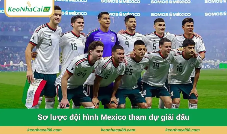 Sơ lược đội hình Mexico tham dự giải đấu